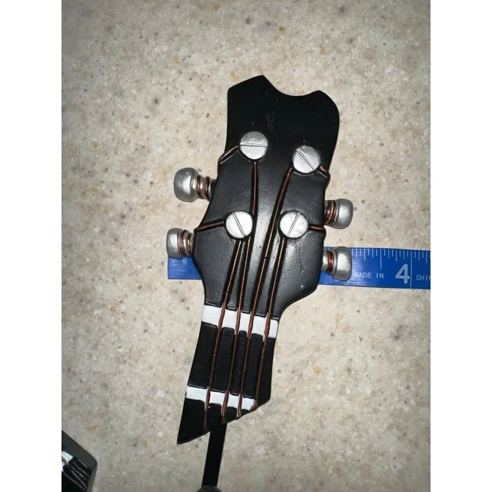 Electric and Acoustic Guitar Headstock RESIN Decorative Wall Hooks 2008 ICA Home